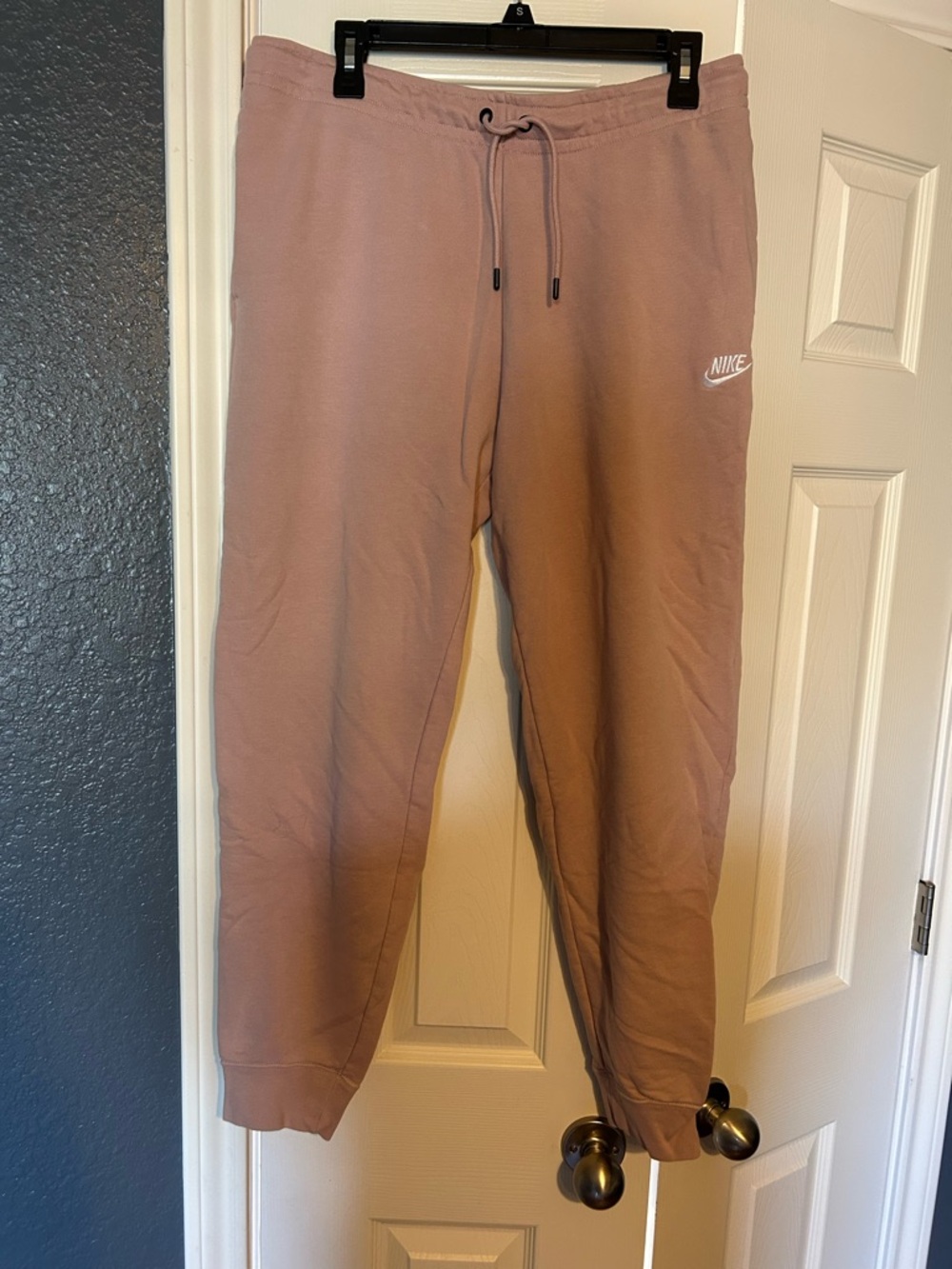 Nike Dusty Rose Sweatpants with Drawstring